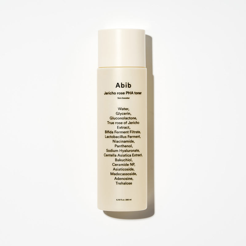 Jericho rose PHA toner Skin booster — official product photograph; package size unconfirmed