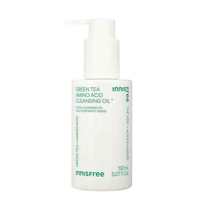 Green Tea Amino Acid Cleansing Oil — official product photograph; package size unconfirmed