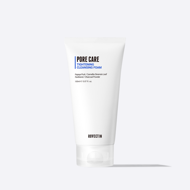 Pore Care Tightening Cleansing Foam — official product photograph; package size unconfirmed