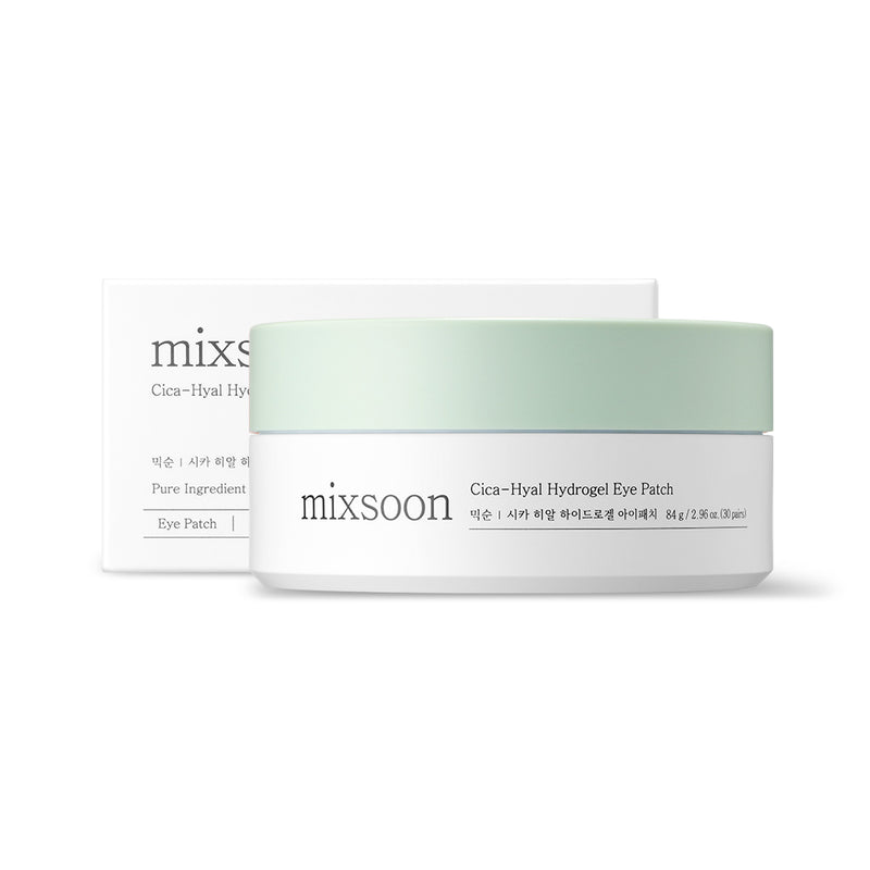 mixsoon Cica-Hyal Hydrogel Eye Patch — official product photograph; package size unconfirmed