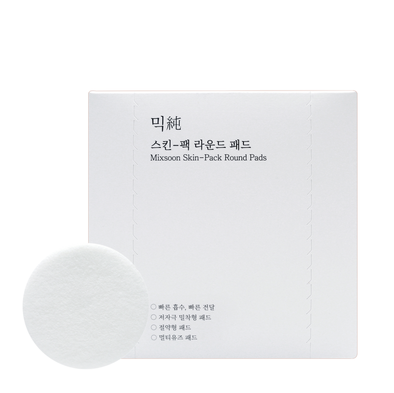 mixsoon Skin Round Pads (240ea) — official product photograph; package size unconfirmed