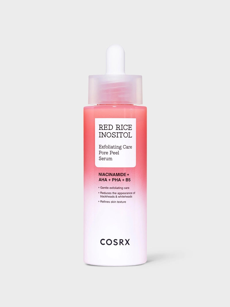 COSRX RED RICE INOSITOL Exfoliating Care Pore Wash-Off Peel Serum — official product photograph; package size unconfirmed