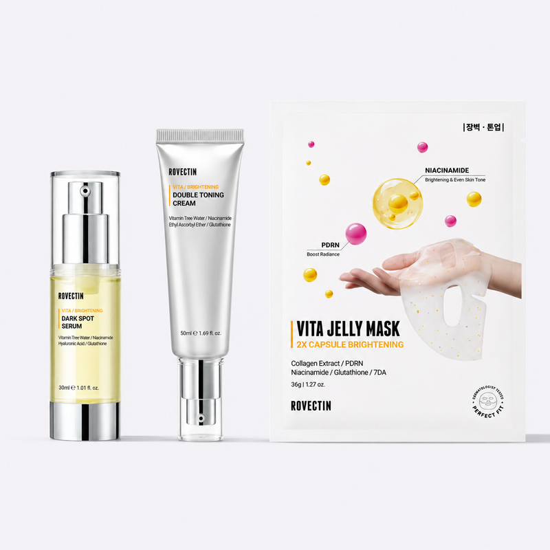 Vita 3-Step Brightening Set — official product photograph; package size unconfirmed