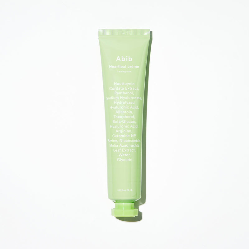 Heartleaf cream Calming tube — official product photograph; package size unconfirmed