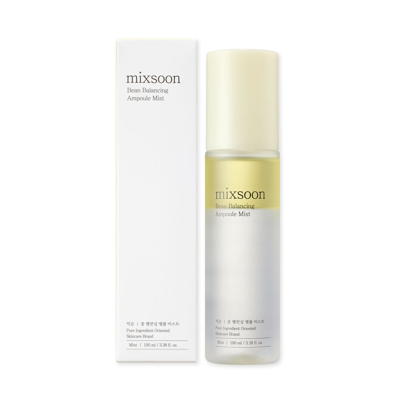 mixsoon Bean Balancing Ampoule Mist 100ml — official product photograph; package size unconfirmed