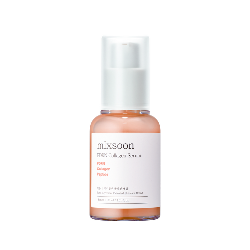 mixsoon PDRN Collagen Serum 30ml — official product photograph; package size unconfirmed