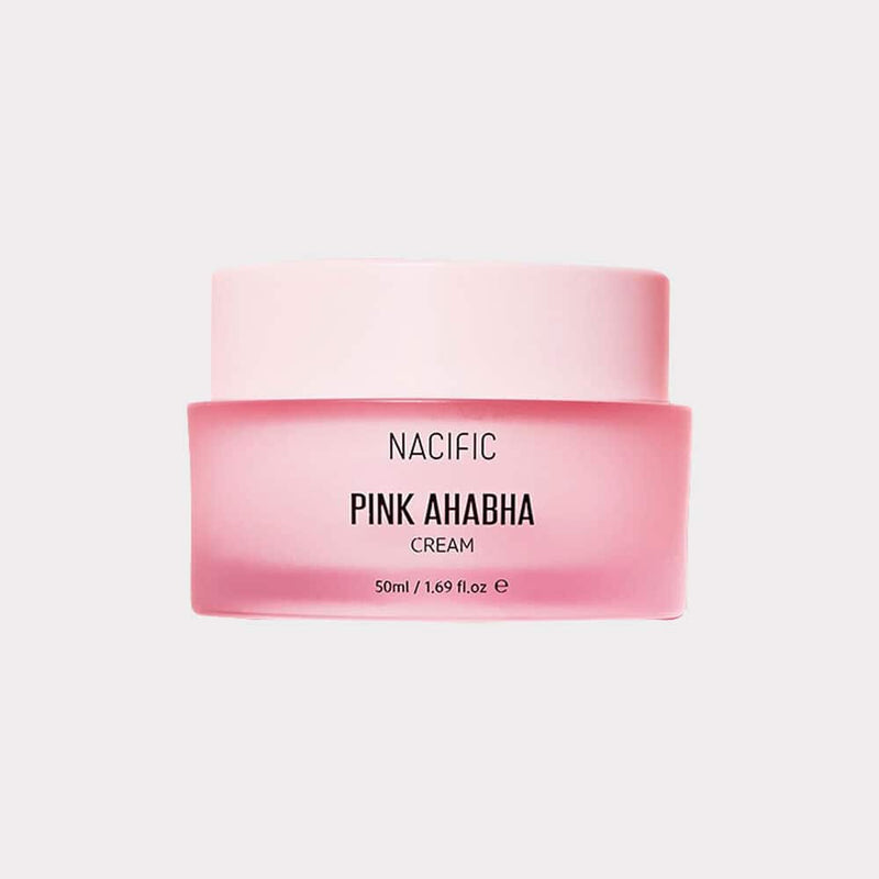 NACIFIC Pink AHA BHA Cream — official product photograph; package size unconfirmed