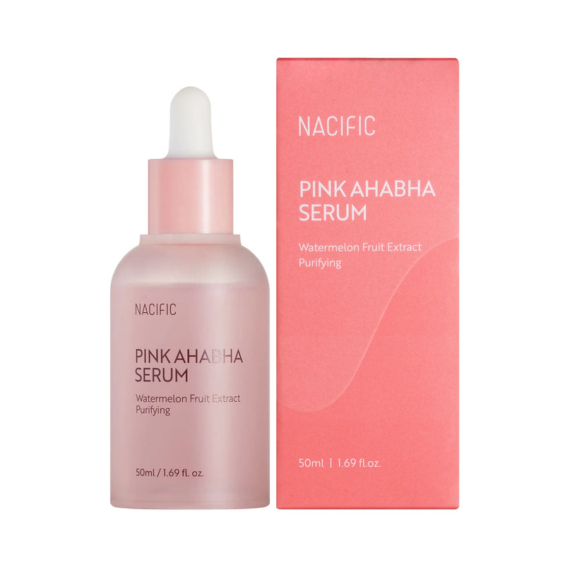 NACIFIC Pink AHA BHA Serum — official product photograph; package size unconfirmed