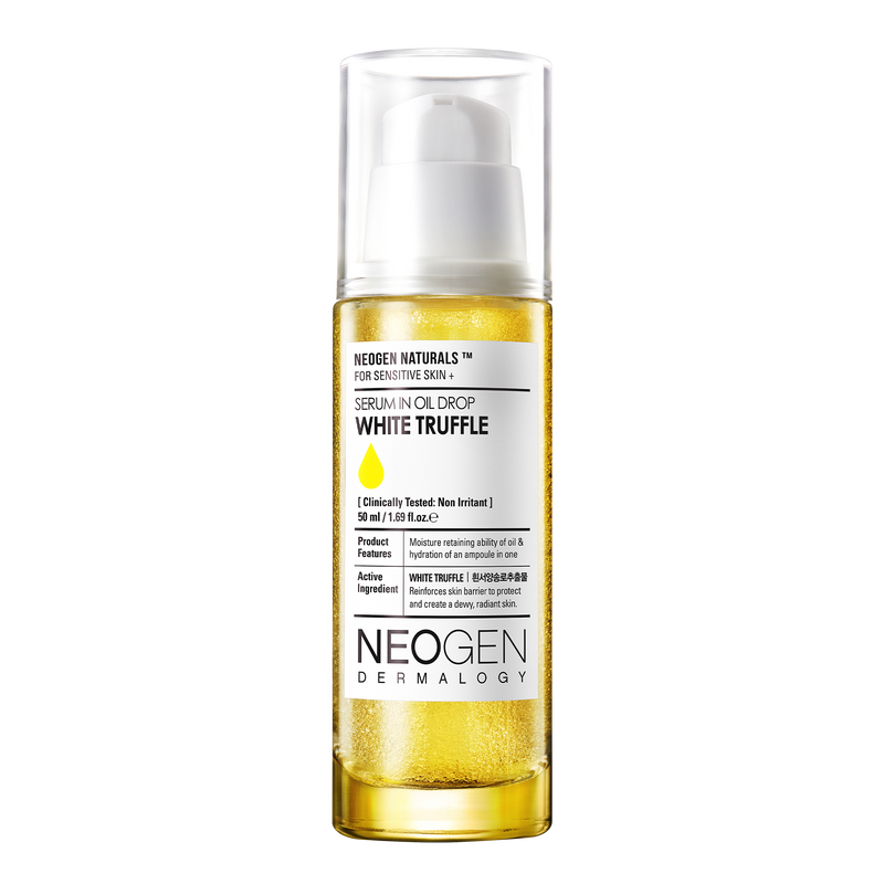[1BOX / 70ea] NEOGEN DERMALOGY White Truffle Serum in Oil Drop 1.69 oz / 50ml — official product photograph; package size unconfirmed
