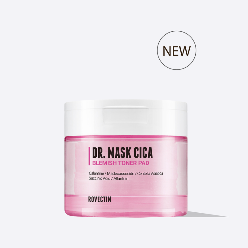 Dr. Mask Cica Blemish Toner Pad — official product photograph; package size unconfirmed