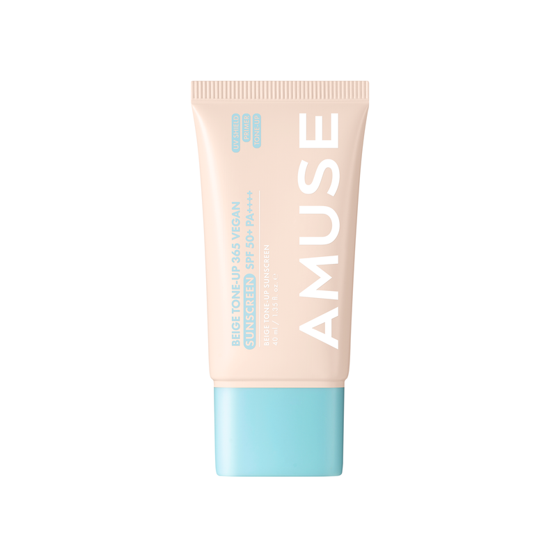 Beige Tone-Up 365 Vegan Sunscreen — official product photograph; package size unconfirmed