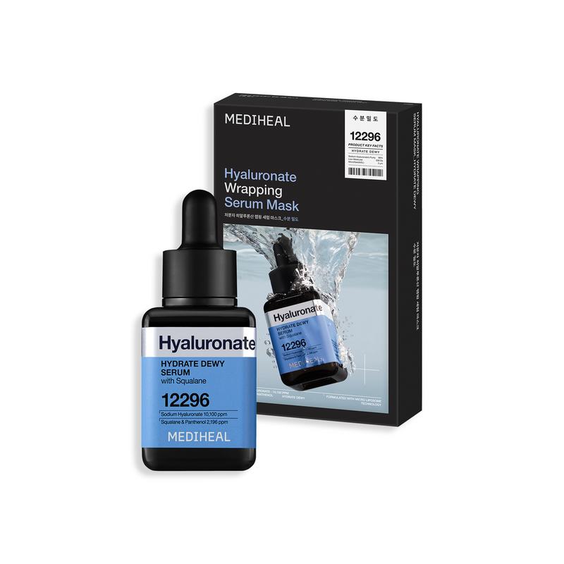 Hyaluronate Hydration Duo (Serum + Wrapping Serum Mask) — official product photograph; package size unconfirmed