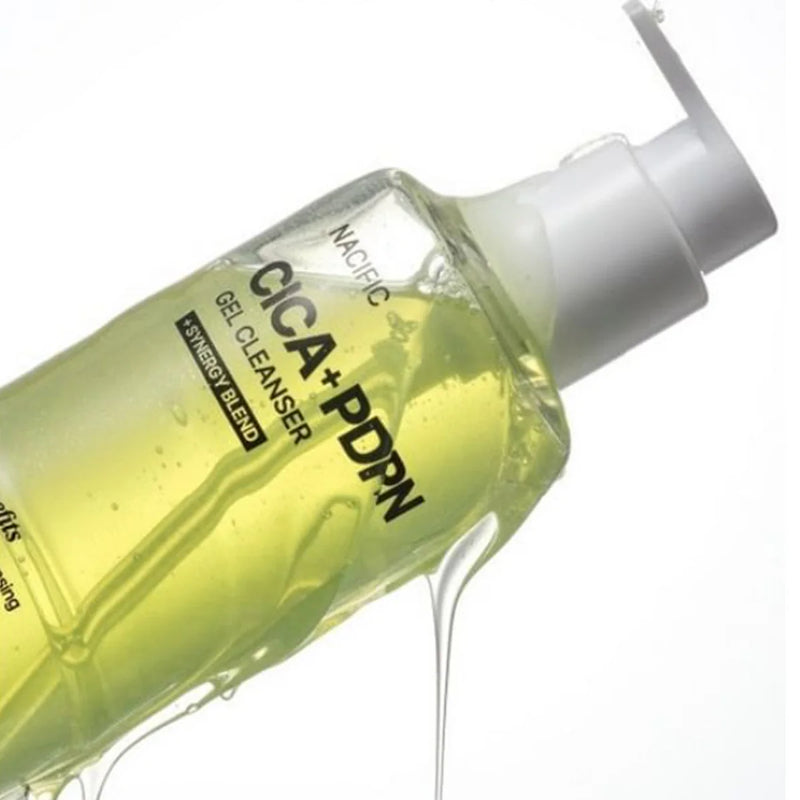 Nacific Cica PDRN Gel Cleanser — official product photograph; package size unconfirmed
