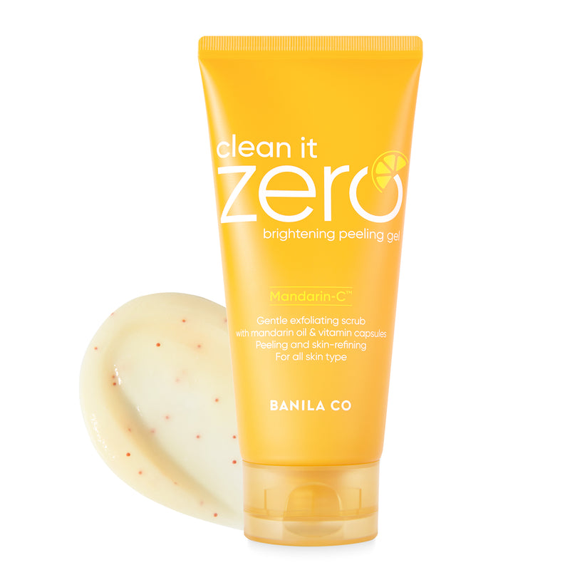 Clean it Zero Brightening Peeling Gel 120ml — official product photograph; package size unconfirmed