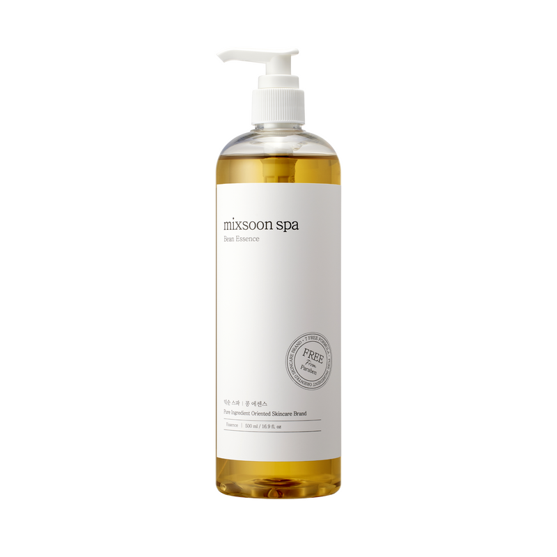 mixsoon spa Bean Essence 500ml — official product photograph; package size unconfirmed