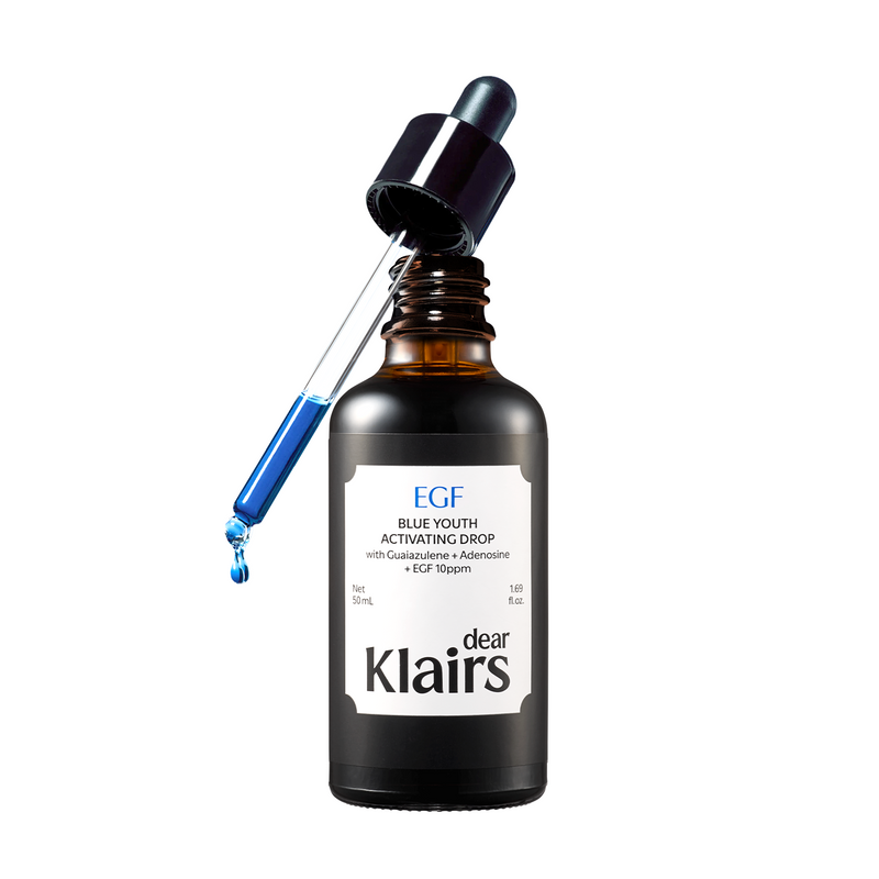 EGF Blue Youth Activating Drop | EGF Peptide Serum — official product photograph; package size unconfirmed