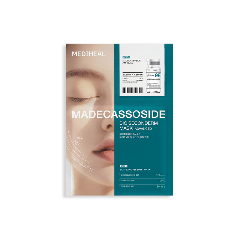 Madecassoside Bio Seconderm Mask Blemish Repair — official product photograph; package size unconfirmed