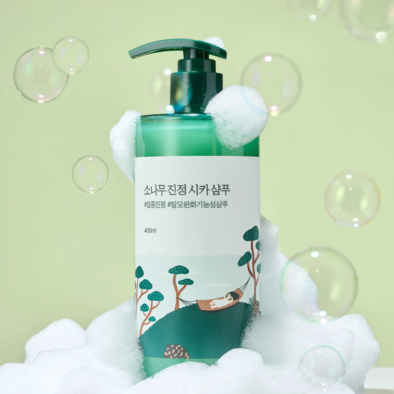 Pine Calming Cica Shampoo — official product photograph; package size unconfirmed