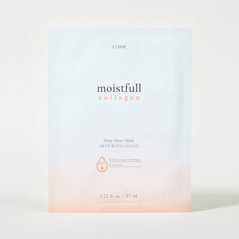 ETUDE Moistfull Collagen Deep Sheet Mask — official product photograph; package size unconfirmed