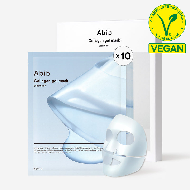 Vegan Collagen gel mask Sedum jelly — official product photograph; package size unconfirmed
