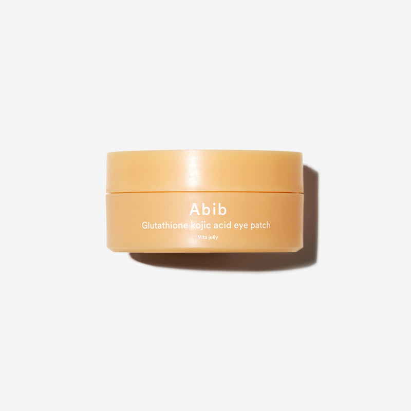 Glutathione kojic acid eye patch Vita jelly — official product photograph; package size unconfirmed
