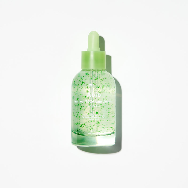Heartleaf Teca capsule serum Calming drop — official product photograph; package size unconfirmed