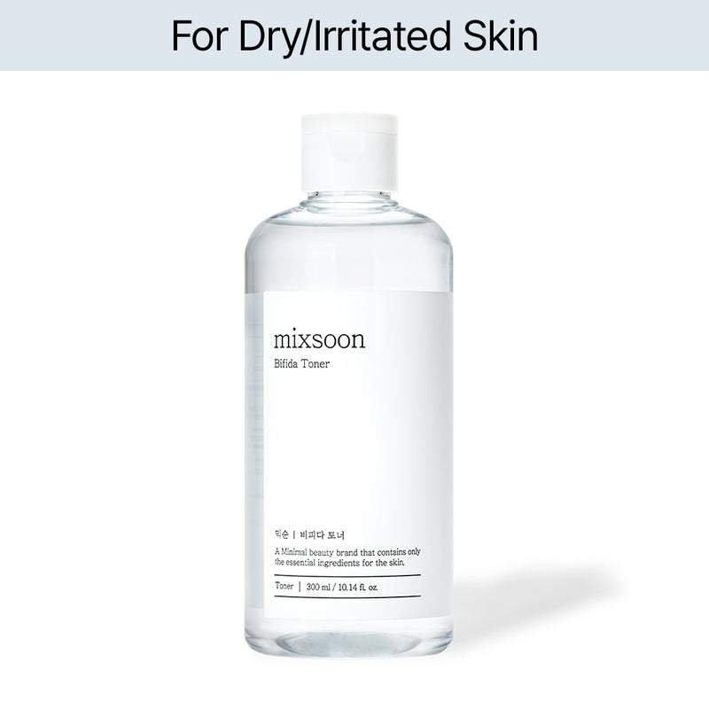mixsoon Bifida Toner 300ml — official product photograph; package size unconfirmed