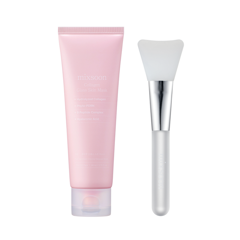 mixsoon Collagen Glass Skin Mask 80ml — official product photograph; package size unconfirmed