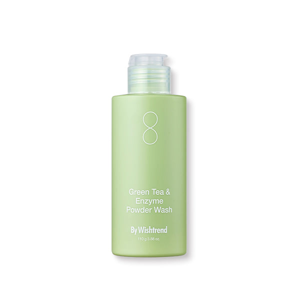Green Tea & Enzyme Powder Wash — official product photograph; package size unconfirmed