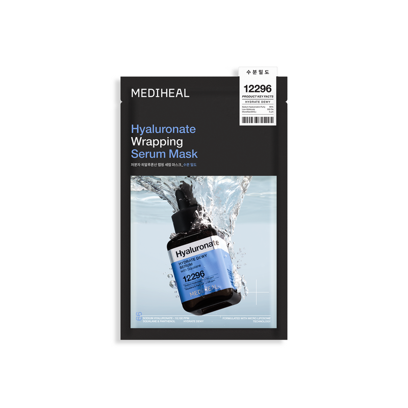 Hyaluronate Wrapping Serum Mask — official product photograph; package size unconfirmed
