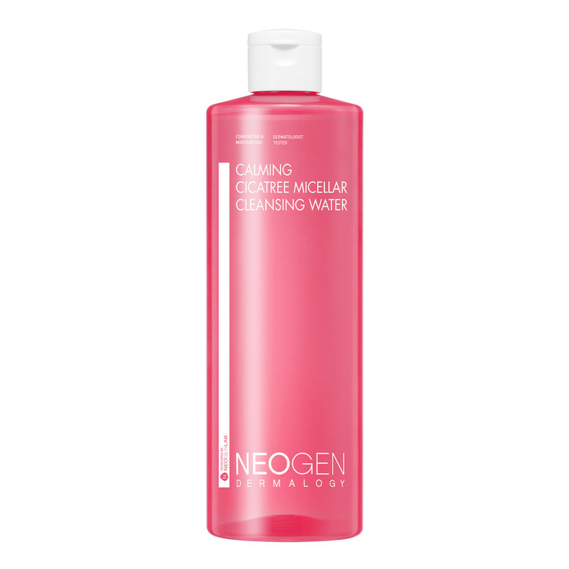 [1BOX / 35ea] NEOGEN DERMALOGY Calming Cica Tree Micellar Cleansing Water 400ml — official product photograph; package size unconfirmed