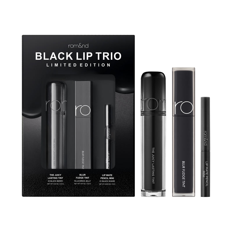 BLACK LIP TRIO EDITION — official product photograph; package size unconfirmed