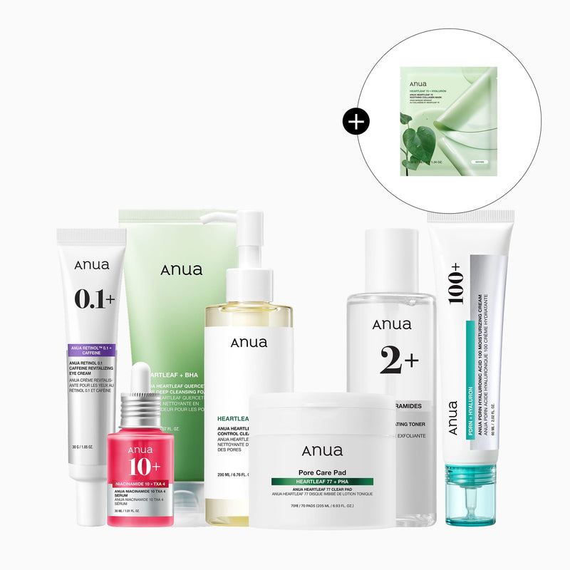7-Day Pore-refine Routine Set — official product photograph; package size unconfirmed