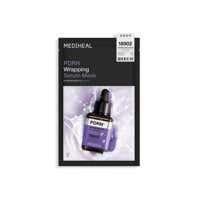 PDRN Wrapping Serum Lifting  Mask — official product photograph; package size unconfirmed