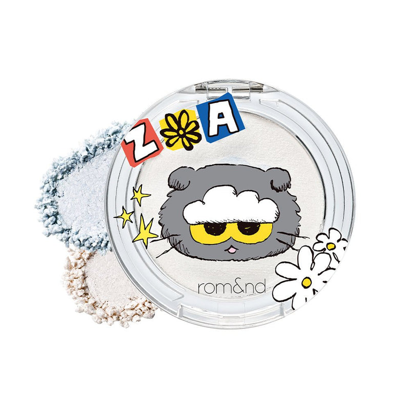 rom&nd X ZO&FRIENDS DUAL JELLY HIGHLIGHTER — official product photograph; package size unconfirmed