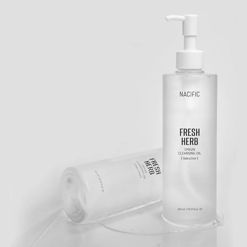 NACIFIC Fresh Herb Origin Cleansing Oil Bakuchiol — official product photograph; package size unconfirmed