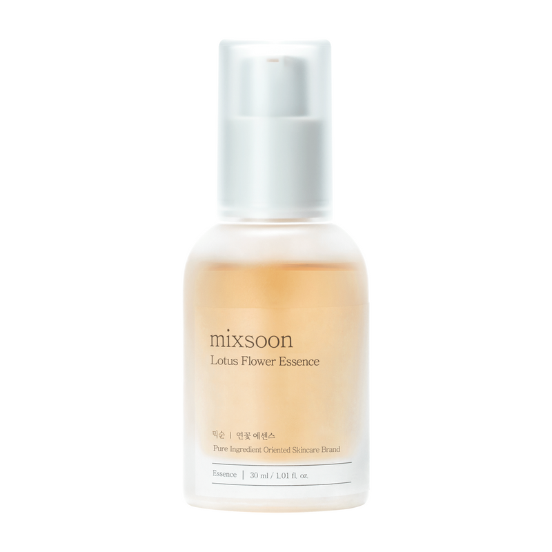 mixsoon Lotus Flower Essence 30ml — official product photograph; package size unconfirmed