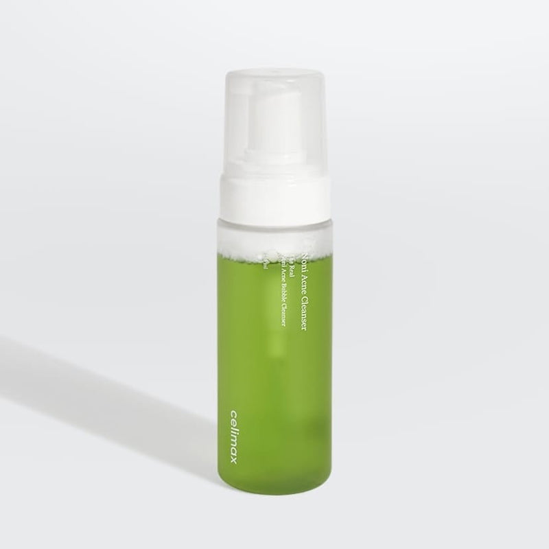 The Real Noni Acne Bubble Cleanser — official product photograph; package size unconfirmed