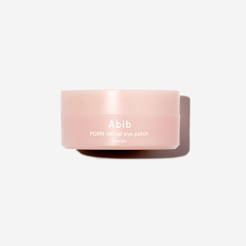 PDRN retinal eye patch Glow jelly — official product photograph; package size unconfirmed