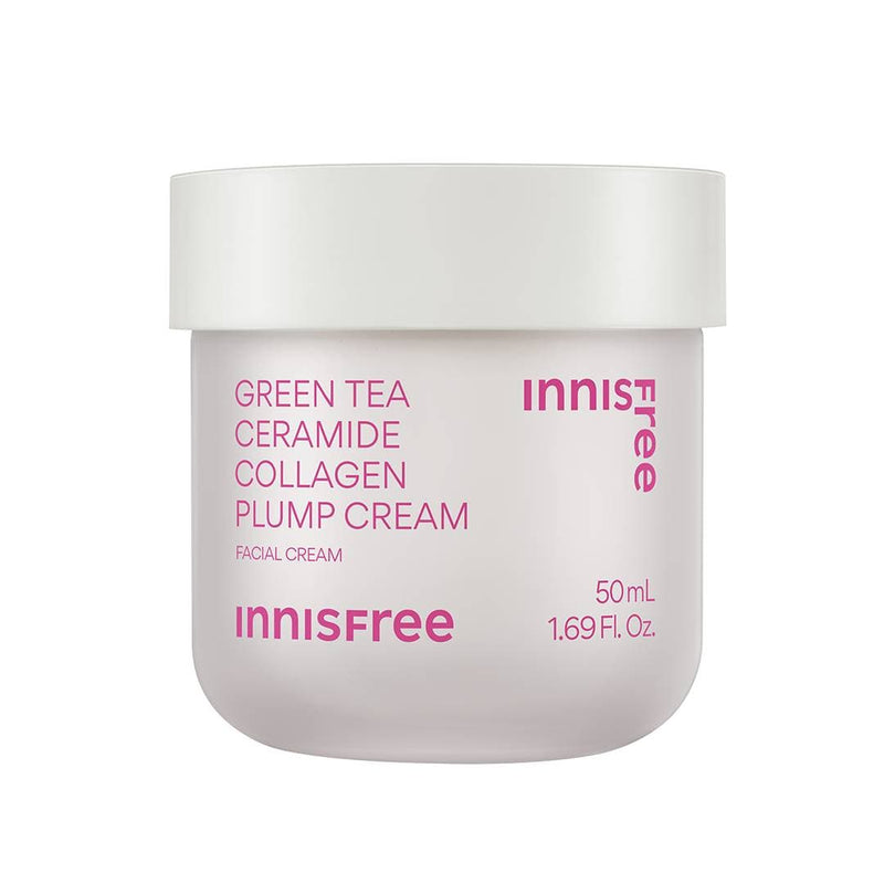 Green Tea Ceramide Plump Cream — official product photograph; package size unconfirmed