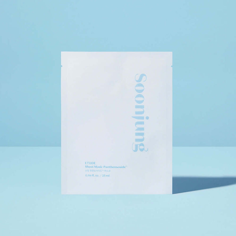 ETUDE SoonJung Sheet Mask_Panthensoside — official product photograph; package size unconfirmed