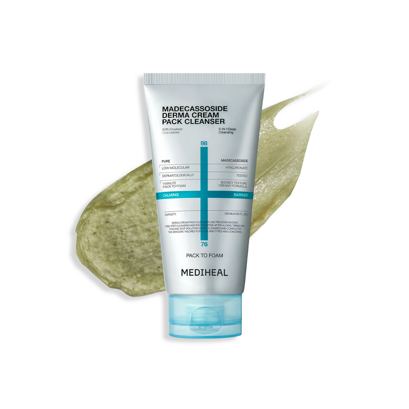 Derma Creampack Cleanser Madecassoside Calming Barrier — official product photograph; package size unconfirmed