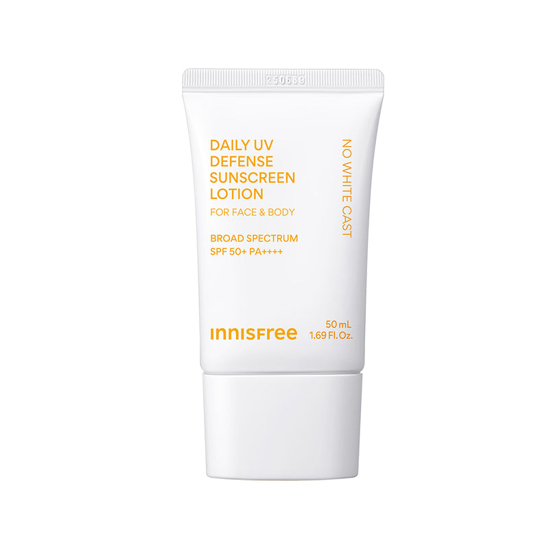 Daily UV Defense Sunscreen Broad Spectrum SPF 50+ — official product photograph; package size unconfirmed
