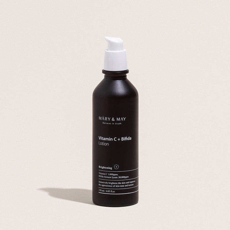 Mary&May Vitamin C+Bifida Lotion — official product photograph; package size unconfirmed