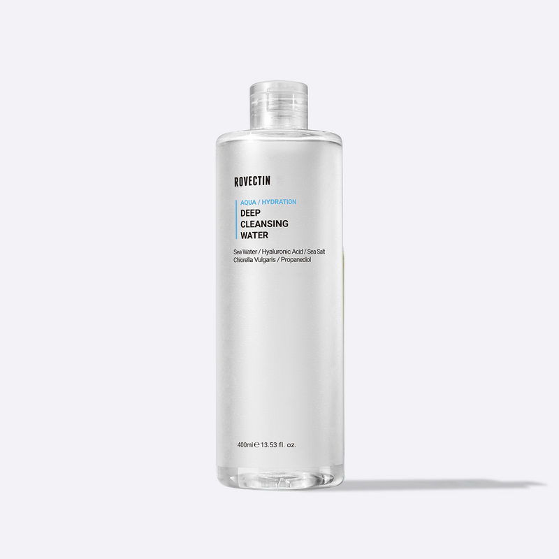 Aqua Deep Cleansing Water — official product photograph; package size unconfirmed