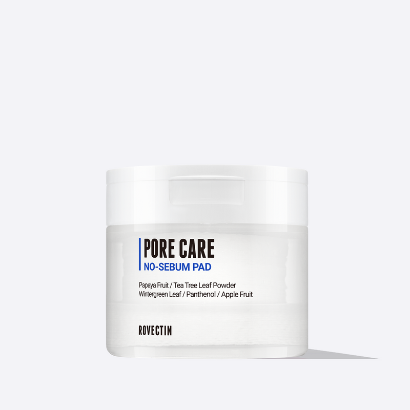 Pore Care No-Sebum Pad — official product photograph; package size unconfirmed