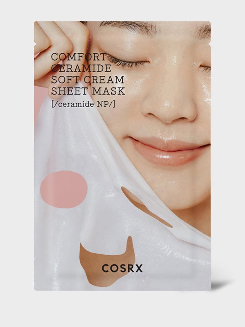 Balancium Comfort Ceramide Soft Cream Sheet Mask — official product photograph; package size unconfirmed
