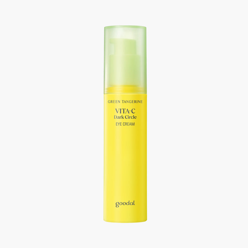 [GOODAL] Green Tangerine Vita C Dark Circle Eye Cream — official product photograph; package size unconfirmed