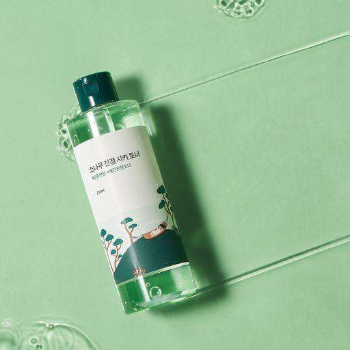 Pine Calming Cica Toner — official product photograph; package size unconfirmed