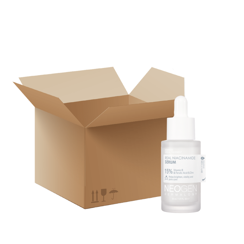 [1BOX / 50EA] NEOGEN DERMALOGY Real Niacinamide 15% Serum (30ml) — official product photograph; package size unconfirmed
